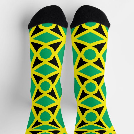 Jamaica vlag patroon sokken (Top)