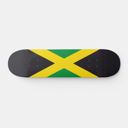 Jamaica vlag persoonlijk skateboard (Horizontaal)
