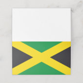 Jamaica vlag plaatskaartje (Buitenkant ongevouwen)