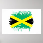Jamaica vlag poster (Voorkant)