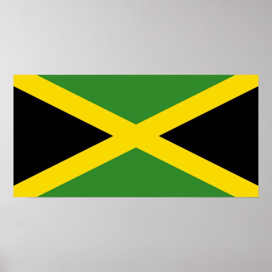 Jamaica vlag poster (Voorkant)