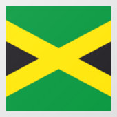 Jamaica vlag raamsticker (Vel)