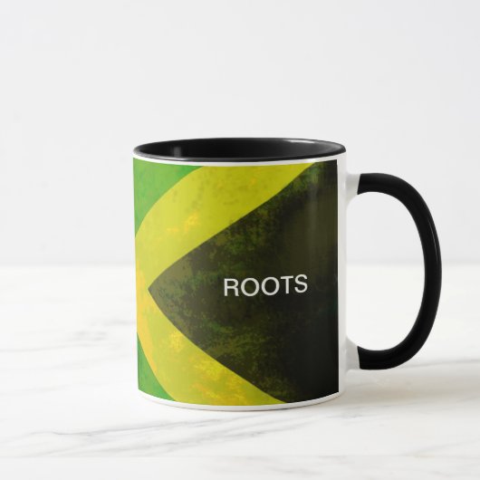 jamaica - vlag - reggae - wortels mok (Rechts)