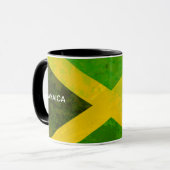 jamaica - vlag - reggae - wortels mok (Voorkant links)