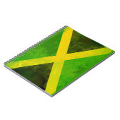 jamaica - vlag - reggae - wortels notitieboek (Linkerzijde)