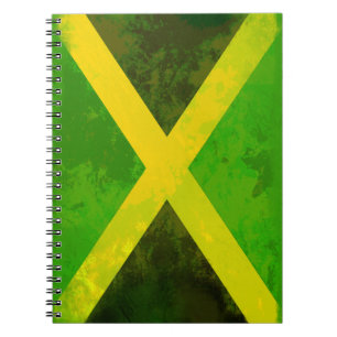 jamaica - vlag - reggae - wortels notitieboek