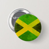 jamaica - vlag - reggae - wortels ronde button 5,7 cm (Voorkant /achterkant)