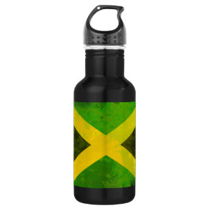 jamaica - vlag - reggae - wortels waterfles 