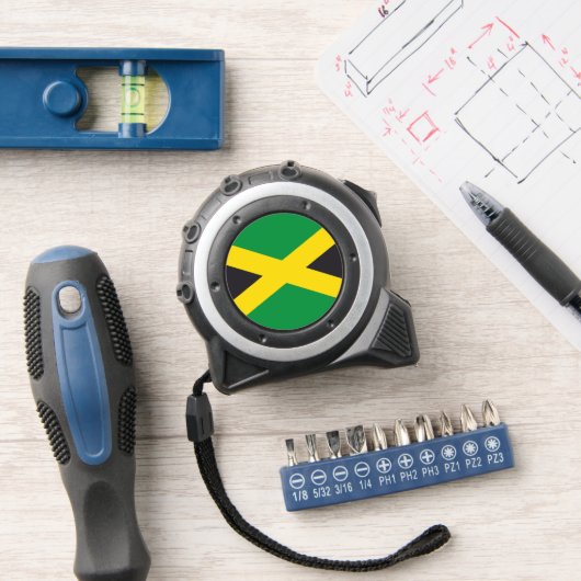 Jamaica vlag rolmaat (Workshop)