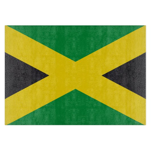 Jamaica vlag snijplank (Voorkant)