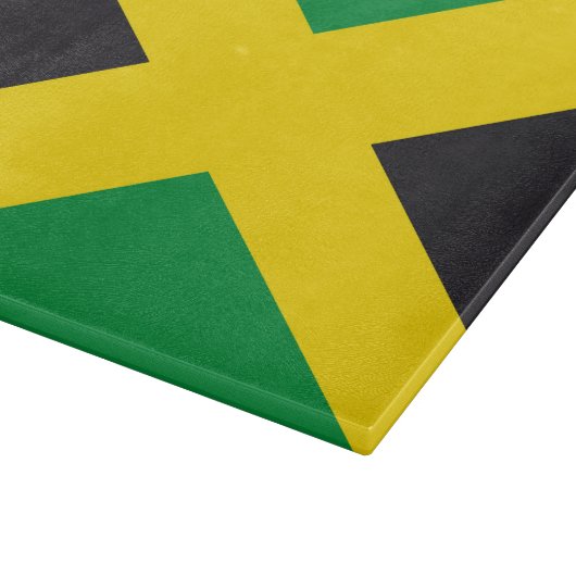 Jamaica vlag snijplank (Hoek)