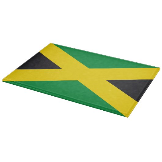 Jamaica vlag snijplank (Hoek)