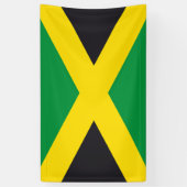 Jamaica vlag spandoek (Verticaal)