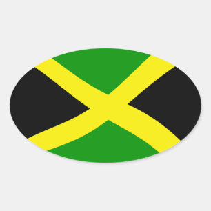 Jamaica Vlag Sticker