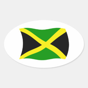Jamaica Vlag Sticker