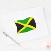Jamaica Vlag Sticker (Envelop)