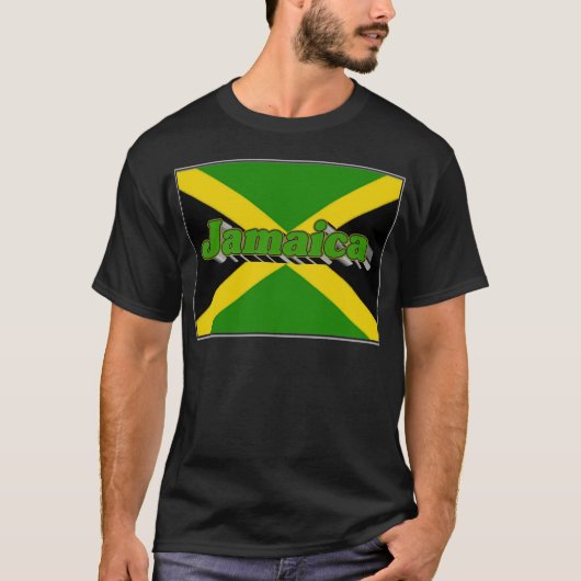 Jamaica vlag t-shirt (Voorkant)