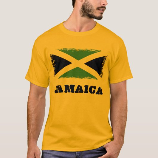 jamaica-vlag t-shirt (Voorkant)