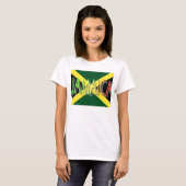 Jamaica vlag t-shirts (Voorkant volledig)