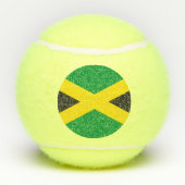Jamaica vlag tennisballen (Achterkant)