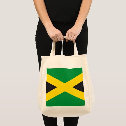 Jamaica vlag tote bag (Voorkant (product))