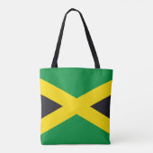 Jamaica vlag tote bag (Achterkant)
