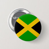 Jamaica - Vlag van hoge kwaliteit Ronde Button 5,7 Cm (Voorkant /achterkant)