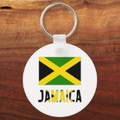 Jamaica Vlag & Woord Sleutelhanger (Voorkant)