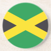 Jamaica vlag zandsteen onderzetter (Voorkant)