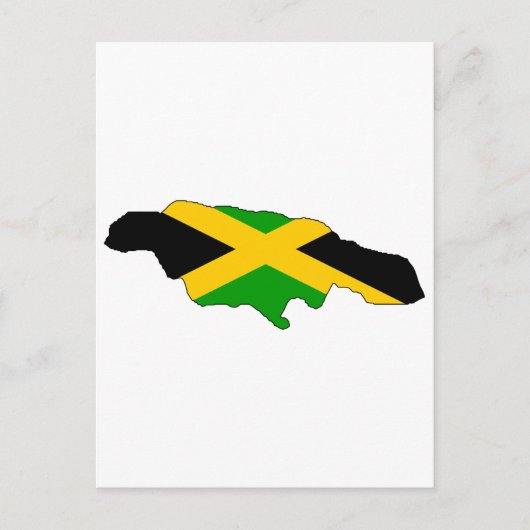 Jamaica-vlaggenkaart Briefkaart (Voorkant)
