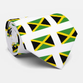Jamaica-vlaggenproducten Stropdas (Opgerold)