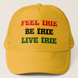 Jamaica voelt zich irie trucker pet