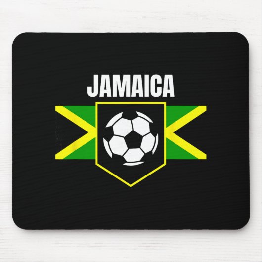 Jamaica Voetbal Kid Muismat (Voorkant)