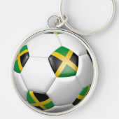 Jamaica Voetbal Sleutelhanger (Voorkant)