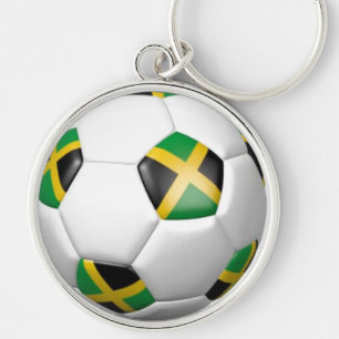 Jamaica Voetbal Sleutelhanger