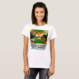 JAMAICA VOOR DE LIEFHEBBERS. Dames Basic T-Shirt