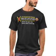 JAMAICA VRIJ. 1 AUG 1834. Basis Donker T-Shirt