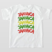 Jamaica Vrip-groep matching, back & front T-shirt (Laag Achter)