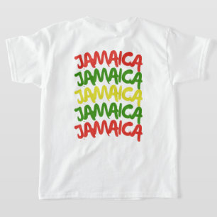 Jamaica Vrip-groep matching, back & front T-shirt