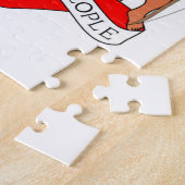 Jamaica Wapen Crest. Legpuzzel (Zijkant)