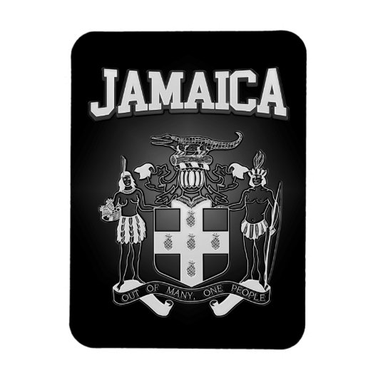 Jamaica wapenstilstand magneet (Verticaal)