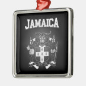 Jamaica wapenstilstand metalen ornament (Links)