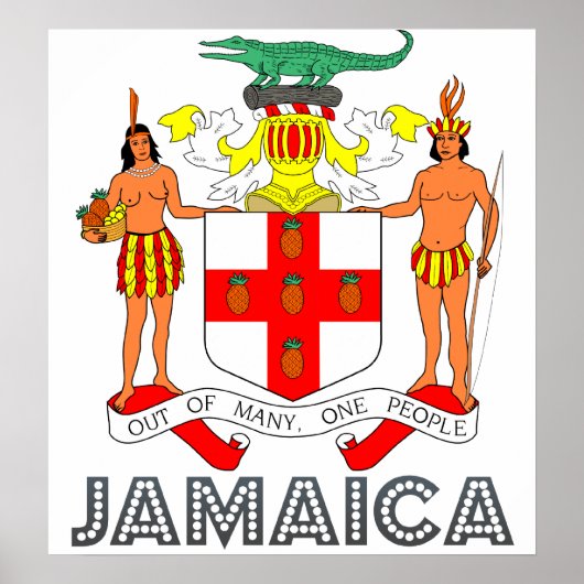 Jamaica wapenstilstand poster (Voorkant)