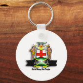 Jamaica wapenstilstand Sleutelhanger (Voorkant)