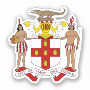 Jamaica wapenstilstand sticker
