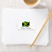 Jamaica Waving Flag Etiket (Insitu)