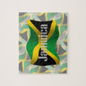 Jamaica Waving Flag Legpuzzel (Verticaal)