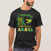 Jamaica Wedding Honeymoon 10e 50e 25e Anniversa T-shirt (Voorkant)