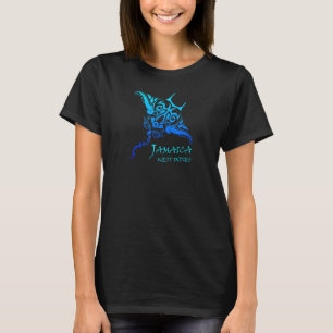 Jamaica West Indies Tribal Manta Ray Vacat T-shirt