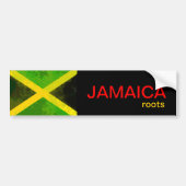 Jamaica-wortel Bumpersticker (Voorkant)
